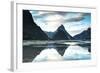 Mitre Peak, Milford Sound, Fiordland National Park, South Island, New Zealand-Doug Pearson-Framed Photographic Print