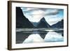 Mitre Peak, Milford Sound, Fiordland National Park, South Island, New Zealand-Doug Pearson-Framed Photographic Print