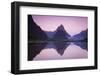 Mitre Peak, Milford Sound, Fiordland National Park, South Island, New Zealand-Doug Pearson-Framed Photographic Print