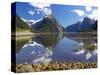 Mitre Peak, Milford Sound, Fjordland National Park, South Island, New Zealand-David Wall-Stretched Canvas