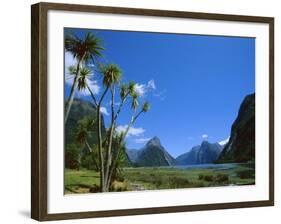Mitre Peak, Milford Sound, Otago, South Island, New Zealand, Pacific-Neale Clarke-Framed Photographic Print