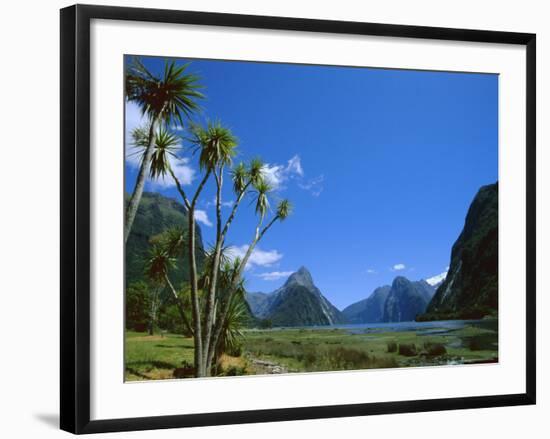 Mitre Peak, Milford Sound, Otago, South Island, New Zealand, Pacific-Neale Clarke-Framed Photographic Print