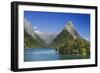 Mitre Peak, Milford Sound, South Island, New Zealand-Jaynes Gallery-Framed Photographic Print