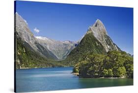 Mitre Peak, Milford Sound, South Island, New Zealand-Jaynes Gallery-Stretched Canvas
