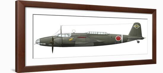 Mitsubishi Ki-21 Bomber of the Imperial Japanese Army Air Service-Stocktrek Images-Framed Art Print