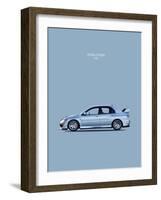 Mitsubishi Lancer Evo. VIII-Mark Rogan-Framed Art Print