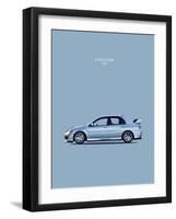 Mitsubishi Lancer Evo. VIII-Mark Rogan-Framed Art Print