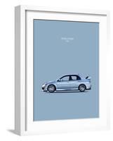 Mitsubishi Lancer Evo. VIII-Mark Rogan-Framed Art Print