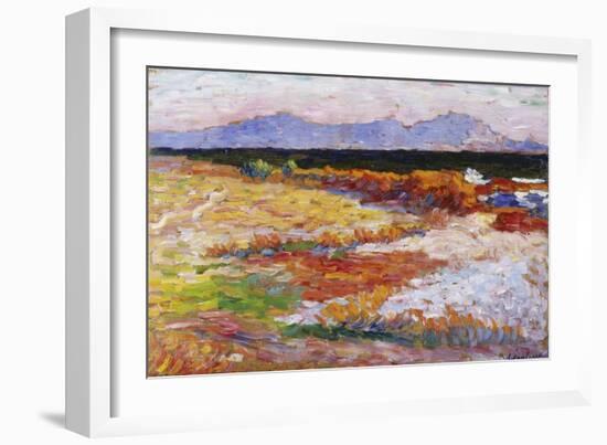 Mittelmeer bei Marseille. Um 1905-Alexej Von Jawlensky-Framed Giclee Print