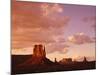 Mitten Buttes at Sunset in Monument Valley Navajo Tribal Park-James Randklev-Mounted Photographic Print