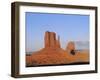 Mittens at Sunset, Monument Valley, Utah, USA-Jean Brooks-Framed Photographic Print