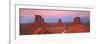 Mittens in Monument Valley, Arizona-Frank Krahmer-Framed Giclee Print