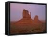 Mittens in the Navajo Reservation in Monument Valley, Utah, USA-Gavin Hellier-Framed Stretched Canvas