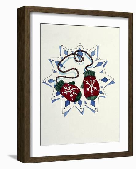 Mittens-Wendy Edelson-Framed Giclee Print