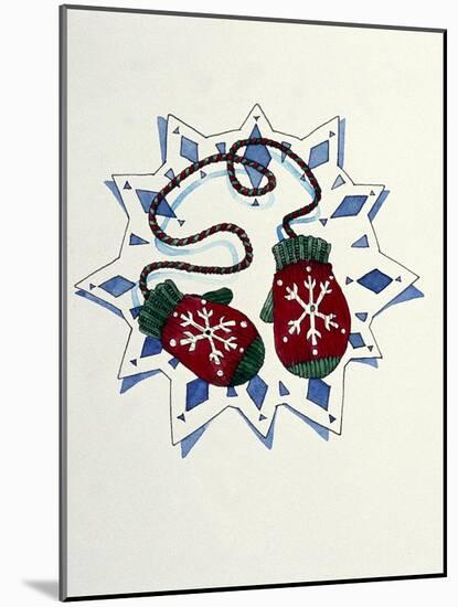 Mittens-Wendy Edelson-Mounted Giclee Print