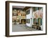 Mittenwald, Luftlmalerei, Bavaria, Germany-Alan Copson-Framed Photographic Print