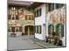 Mittenwald, Luftlmalerei, Bavaria, Germany-Alan Copson-Mounted Photographic Print