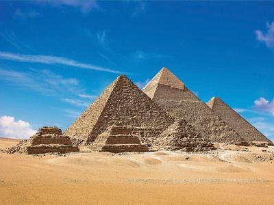 Pyramids, Giza, Cairo, Egypt