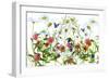 Mix Flowers-Ata Alishahi-Framed Giclee Print