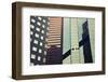 Mix of Modern Pittsburgh Buildings-benkrut-Framed Photographic Print