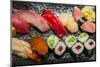 Mix Sushi Plate, Kyoto, Japan-Stefano Politi Markovina-Mounted Premium Photographic Print