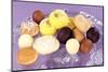 Mix Sweets on Voilet-highviews-Mounted Photographic Print