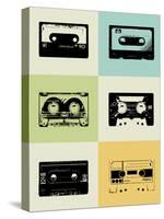 Mix Tape Poster-NaxArt-Stretched Canvas