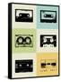 Mix Tape Poster-NaxArt-Framed Stretched Canvas