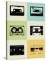 Mix Tape Poster-NaxArt-Stretched Canvas