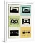 Mix Tape Poster-NaxArt-Framed Premium Giclee Print