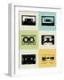 Mix Tape Poster-NaxArt-Framed Art Print