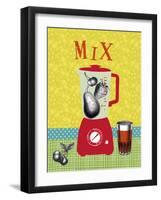 Mix-Helene Druvert-Framed Art Print