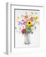 Mixed Bouquet, 2013-John Keeling-Framed Giclee Print