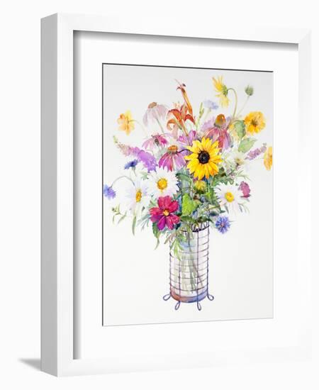 Mixed Bouquet, 2013-John Keeling-Framed Giclee Print