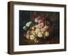 Mixed Bouquet of Roses. Bischoff, 1915-Franz Arthur Bischoff-Framed Giclee Print
