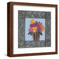 Mixed Bouquet-James Hussey-Framed Art Print