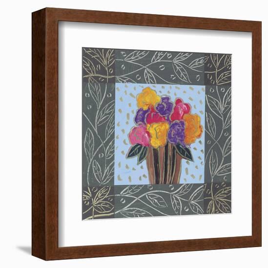 Mixed Bouquet-James Hussey-Framed Art Print