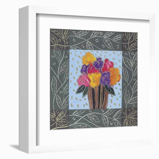 Mixed Bouquet-James Hussey-Framed Art Print