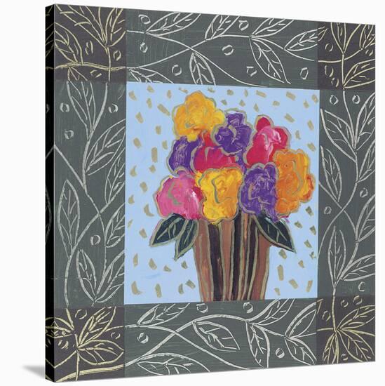 Mixed Bouquet-James Hussey-Stretched Canvas