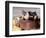 Mixed-Breed Piglets in a Barrel-Lynn M^ Stone-Framed Photographic Print