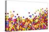 Mixed Colorful Sweets close Up-egal-Stretched Canvas