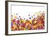 Mixed Colorful Sweets close Up-egal-Framed Photographic Print