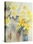 Mixed Daffodils in a Tank-Karen Armitage-Stretched Canvas