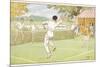 Mixed Doubles in the Grounds of a Stately Home-C.m. Brock-Mounted Premium Photographic Print