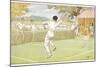 Mixed Doubles in the Grounds of a Stately Home-C.m. Brock-Mounted Photographic Print