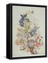Mixed Flowers in a Cornucopia, C.1768-Thomas Robins-Framed Stretched Canvas