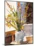 Mixed Flowers in Jug-Richard Akerman-Mounted Giclee Print