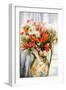 Mixed Flowers with Chrysanthemums in a Jug-Joan Thewsey-Framed Giclee Print