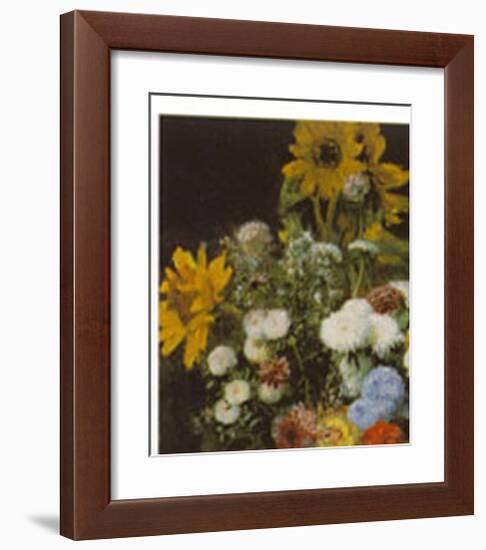 Mixed Flowers-Pierre-Auguste Renoir-Framed Art Print