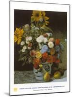 Mixed Flowers-Pierre-Auguste Renoir-Mounted Art Print
